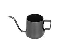 Nikou con oreja colgante de acero inoxidable, tetera con cuello de cisne para verter sobre negro, 250ml