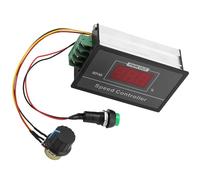 Nikou Controlador De Motor De CC, DC 6-60V 12V 24V 36V 48V 30A PWM Controlador De Velocidad Del Motor De CC Interruptor De Arranque Y Parada