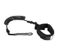 Nikou Correa de Surf - Stand Up Paddle Board 5 mm Cuerda de Pata de Resorte en Espiral, Correa Sup Correa de Surf for Tabla de Surf (Color : Black)