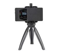 Nikou CVM-WS60 UHF - Kit receptor de micrófono inalámbrico con clip DSLR y micrófono Lavalier inalámbrico