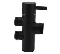 Nikou Desviador de cabezal de ducha, a prueba de fugas, a prueba de fugas, brazo de ducha montado en la pared, válvula desviadora para fregadero de inodoro, divisor de agua de cabezal de ducha, fácil
