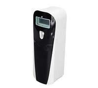 Nikou Dispensador automático de aromas montado en la pared, potenciador de fragancia a base de agua, desodorante de inodoro, negro, pulverizador de fragancia automático, máquina ambientadora