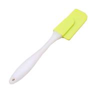 Nikou Espátulas de silicona de grado alimenticio, juego de herramientas de mezcla, raspador y batidora de crema de mantequilla verde, ideal para hornear y cocinar, resistente al calor, 28 cm de largo