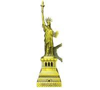 Nikou Estatua de la Libertad, Modelo de Edificio Famoso Estatua de la Libertad de Metal para Regalo de decoración de Escritorio