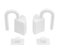 Nikou Finger Pinch Guard, 2PCS Protector de Dedos Protector de Puerta de Seguridad para niños Seguridad de niños Tapones para niños Finger Finger Bisagra Guardia Topes Seguridad de Flexible de PE y PP