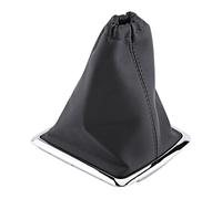 Nikou Funda Palanca Cambio Ford Focus - Reemplazo de la cubierta de polvo del cuero de la PU de la palanca del cambio del engranaje del coche Shift para Focus 2005-2012