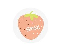 Nikou Gorro de baño impermeable para ducha, estampado de frutas de dibujos animados, gorro de baño protector (baya), tamaño ajustable, ligero, adecuado para mujeres y niñas