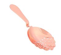 Nikou Ice Strainer 304 - Filtro de hielo de acero inoxidable para cóctel, oro rosa, acory de camarero, herramienta de bar para mezclar y servir bebidas