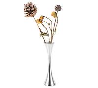 Nikou Jarrón de acero inoxidable, moderno mini jarrón para decoración individual de mesa de boda, arreglo pequeño, decoración del hogar, suministros para el hogar