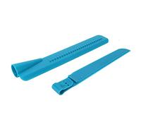 Nikou Juego de 2 raspadores de crema de altura ajustable, herramienta para alisar pasteles pequeños para cocina, hogar, panadería, raspador de pasteles azul, suministros para hornear