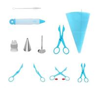 Nikou Juego de 236 boquillas para decoración de pasteles, kit de herramientas de decoración de pasteles con bolsas y puntas, suministros de decoración de cupcakes y galletas, juego de moldes para
