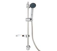 Nikou Juego de alcachofa de ducha multifuncional con barra de elevación, ducha de mano, kit de manguera de aumento de presión y ahorro de agua (especificación de rosca G1/2")