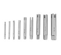 Nikou Juego de extractores de grifos-extractor de grifo de acero de alta velocidad y alta dureza Extractores de Machos Roscados