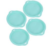 Nikou Kit de moldes de silicona de 127 piezas, herramientas de fundición de joyas para collares, pulseras, colgantes, incluye 4 piezas de pasteles en capas, herramientas antiadherentes para hornear