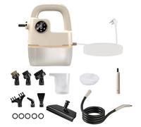 Nikou Limpiador a vapor de alta presión 800 ml, limpiador de vapor de mano portátil Steam Cleaner máquina de limpieza a vapor para el hogar, baño y cocina