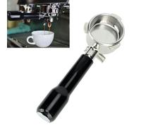 Nikou Mango para cafetera de acero inoxidable de 54 mm con doble boquilla para 870/880 (negro)