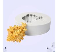 Nikou Marine Series - Molde de silicona para tarta de caracola, estrella de mar, concha, cola de pez, horneado y decoración de pasteles, 03#, ideal para fondant y manualidades