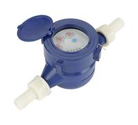 Nikou Medidor De Agua DN15, Plástico Medidor de Flujo Inteligente de Agua Herramienta de medición de la Mesa húmeda medidor flujo agua para jardín Control del Consumo de Agua