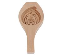 Nikou Molde de Madera para Pastel de Luna, Molde para Galletas DIY, Molde para Hornear Pasteles Sombra Bonita(Shou Tao)