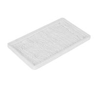 Nikou Molde de silicona con forma de corteza de árbol, fondant para tartas y pan, herramienta de horneado, flexible y antiadherente, 8 x 6 x 2.5 pulgadas, ideal para derts