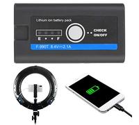 Nikou NP-F960/970 Batería tipo C Carga USB Fuente de alimentación de repuesto para luz de vídeo/monitor/cámaras deportivas