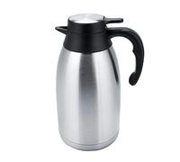 Nikou Olla de agua aislada al vacío, acero inoxidable de 2 L para café, té y agua, diseño de doble pared, ideal para uso doméstico y jardín