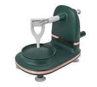 Nikou Pelador de frutas manual con manivela, máquina peladora manual de frutas con base de ventosa, herramienta multifuncional para uso doméstico, diseño simple y compacto