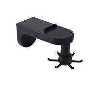 Nikou Percha de almacenamiento para vajilla, soporte para colgar suministros de baño, cocina, montaje en pared, negro, estante de almacenamiento, gancho de almacenamiento de utensilios de cocina