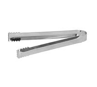 Nikou Pinza de acero inoxidable con clip de hielo para barbacoa, pinzas de ensalada de cocina para restaurante, pinza de hielo, clip de pan, 18 cm de largo, suministros de cocina