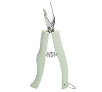 Nikou Pinza de acero inoxidable para cuencos, clip antideslizante antiquemaduras para platos calientes, utensilio de cocina, verde, abrazadera de cuenco, clip de placa, herramienta de cocina