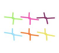 Nikou Plaz de silicona Plegable aislamiento de calor plegable Soporte de teléfono móvil para mesa de cocina Amarillo/verde/naranja/rosa rojo/púrpura/azul