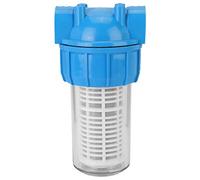 Nikou Prefiltro de agua central G1/2 pulgadas, filtro de sedimentos de retrolavado, purificador de grifo