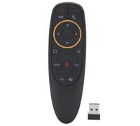 NIKOU Ratón Remoto de Voz inalámbrico2.4G Negro para Control Remoto de Voz con giroscopio y Receptor USB