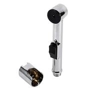 Nikou Rociador de Bidé, Ducha de Bidé Portátil con Rociador de Bidé de ABS Cromado Pulverizador Bidet Acero Inoxidable Grifo Bidet Portatil, Grifo Pulverizador Para Higiene del Baño