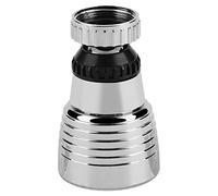 Nikou Rociador de grifo - boquilla grifo cocina Aireador de grifo giratorio de agua de 360 ° Rociador de cocina Rociador de cabeza de boquilla Luz LED con control de temperatura