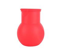 Nikou SILICONA CHOCOLATE FUSION MOLDE SALSA MANTEQUILLA CALOR HORNEAR VERTER COLOR ROJO CAPACIDAD 100ML