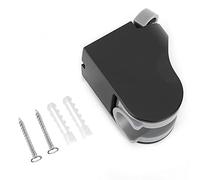 Nikou Soporte ajustable para cabezal de ducha de ABS, soporte de ducha rociador de mano para uso doméstico, accesorios de ducha de baño, versátil y fácil de instalar