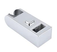 Nikou Soporte de barra deslizante de ducha de altura ajustable de ABS cromado de 30 x 15 mm, barra deslizante de ducha y cabezal de riel, cabezal de riel de ducha, acabado cromado