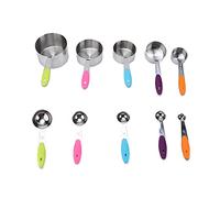 Nikou Soporte redondo de acero inoxidable para números de mesa, juego de 10 piezas, soporte estable para fotos, hotel, restaurante, hogar, soporte para tarjetas de mesa, herramienta de cocina