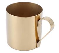 Nikou Taza de cóctel de 400 ml, acero inoxidable 304 para cerveza, café, agua, acabado dorado, vasos de bar, uso versátil para cócteles, café y cerveza