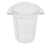 Nikou Taza dosificadora de café de 51 mm, alimentador de polvo de café de 100 ml, taza transparente antiestática de policarbonato grueso, acory para portafiltro, herramienta de dosificación de café