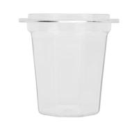 Nikou Taza dosificadora de café molido, alimentador de polvo de café transparente antiestático para cesta de portafiltro de 58 mm, capacidad de 140 ml, ideal para dosificación de precisión