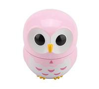 Nikou Temporizador de Cocina, Forma Linda de búho Temporizador Manual de Cocina Contadores de Cocina caseros Reloj (Color : Rosado)