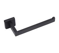 Nikou Toallero de pared de acero inoxidable 304, toallero de un solo tubo para baño y cocina, toallero, colgador de ropa, 60 cm de largo, acabado cromado