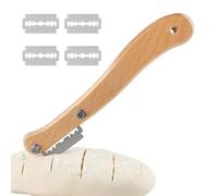 Niktule Herramienta Para Marcado De Pan | Utensilio Seguro Para Cortar Pan - Cortador Con Cuchilla Desmontable Para Uso Manual Para Principiantes Y Panaderos Caseros