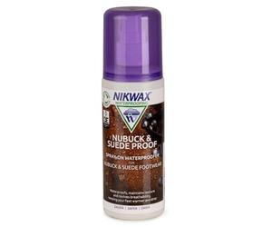 Nikwax NUBUCK & SUEDE SPRAY-ON WATERPROOFER, aerosol impermeabilizante para zapatos de nobuck y gamuza, 125 ml (neutro)