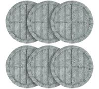 NIKYJM 6Pcs Paños de Repuesto para Dyson Paños de Fregona Compatible con Aspiradoras Dyson V7 V8 V10 V11 V15