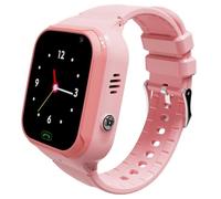 Nilait Kids Watch Safe GPS Smartwatch Infantil 4G con Videollamadas, Llamadas, Botón SOS, Cámara, Nano SIM, Localización WiFi/LBS, IP67, Compatible Android iOS, Rosa