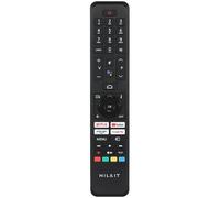 Nilait Mando a Distancia Bluetooth para Smart TV, Compatible Gama NI-UB7001S, Sustitución Original, Negro