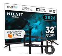 Nilait Prisma 32FD7004SWOS 32" LED FHD Smart TV WEBOS+ Regalo Soporte TV y Cable HDMI